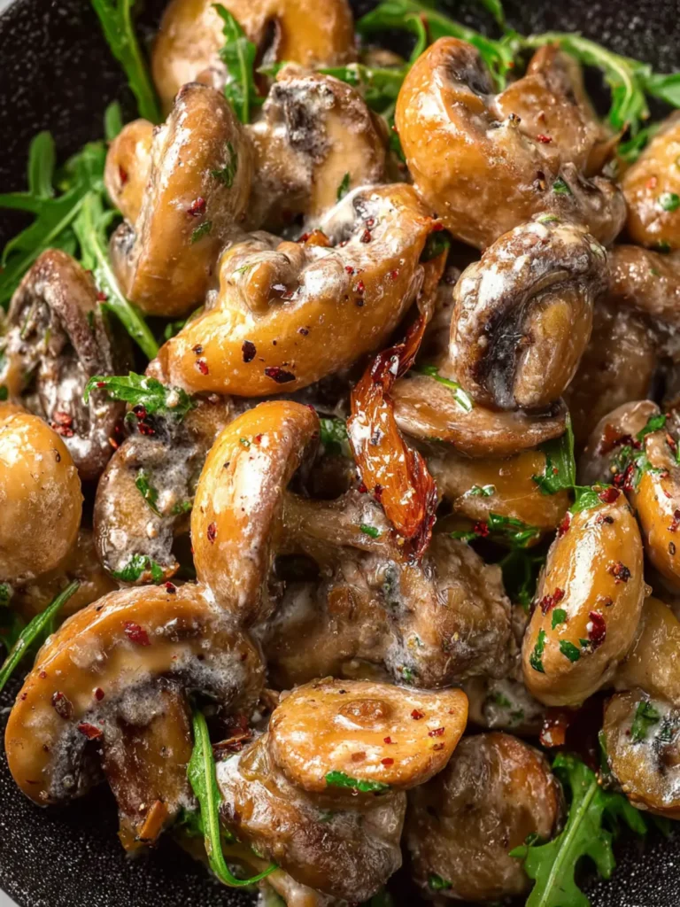 Creamy Sautéed Mushrooms First Image