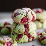 Cherry Pistachio Crinkle Cookies – The Best Festive Cookie Recipe You’ll Try First Image