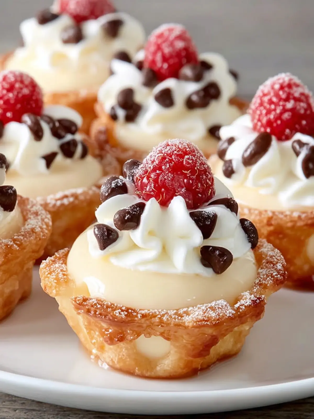 Irresistible Mini Cannoli Cups: A Sweet Delightful Treat First Image