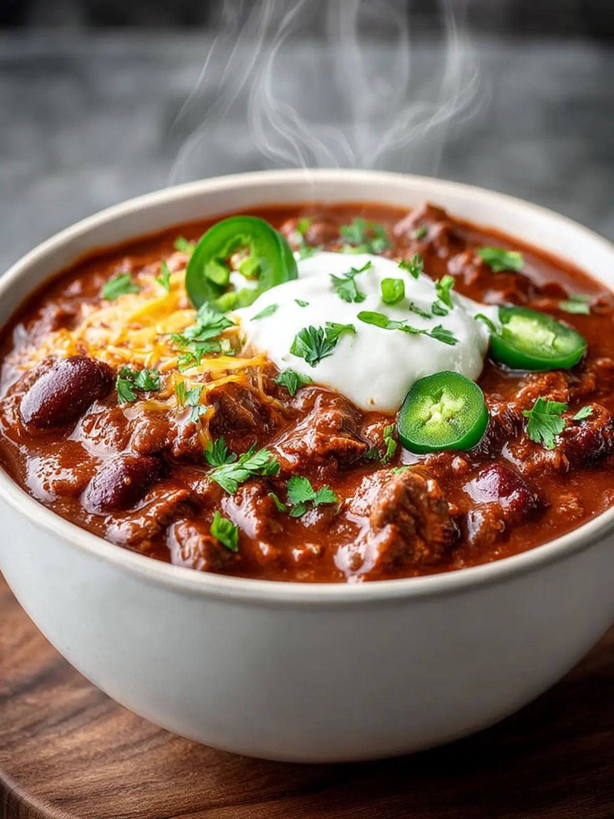 Slow Cooker Steak Chili: A Deep, Hearty Comfort Food Classic First Image