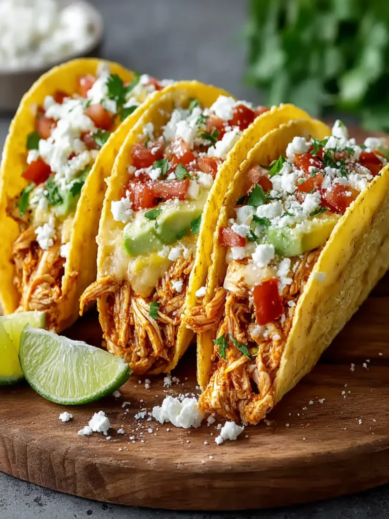 Quick & Tasty Shredded Chicken Tacos Recipe! First Image