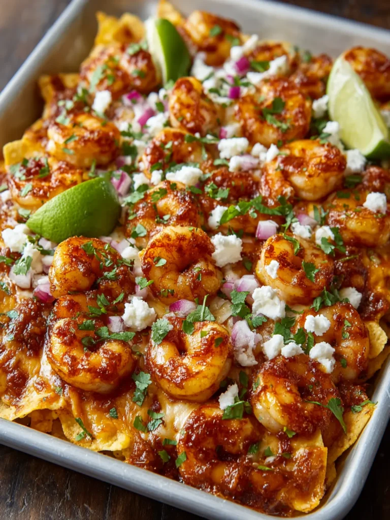 Shrimp Nachos : Spicy, Cheesy, and the Star of Every Party First Image