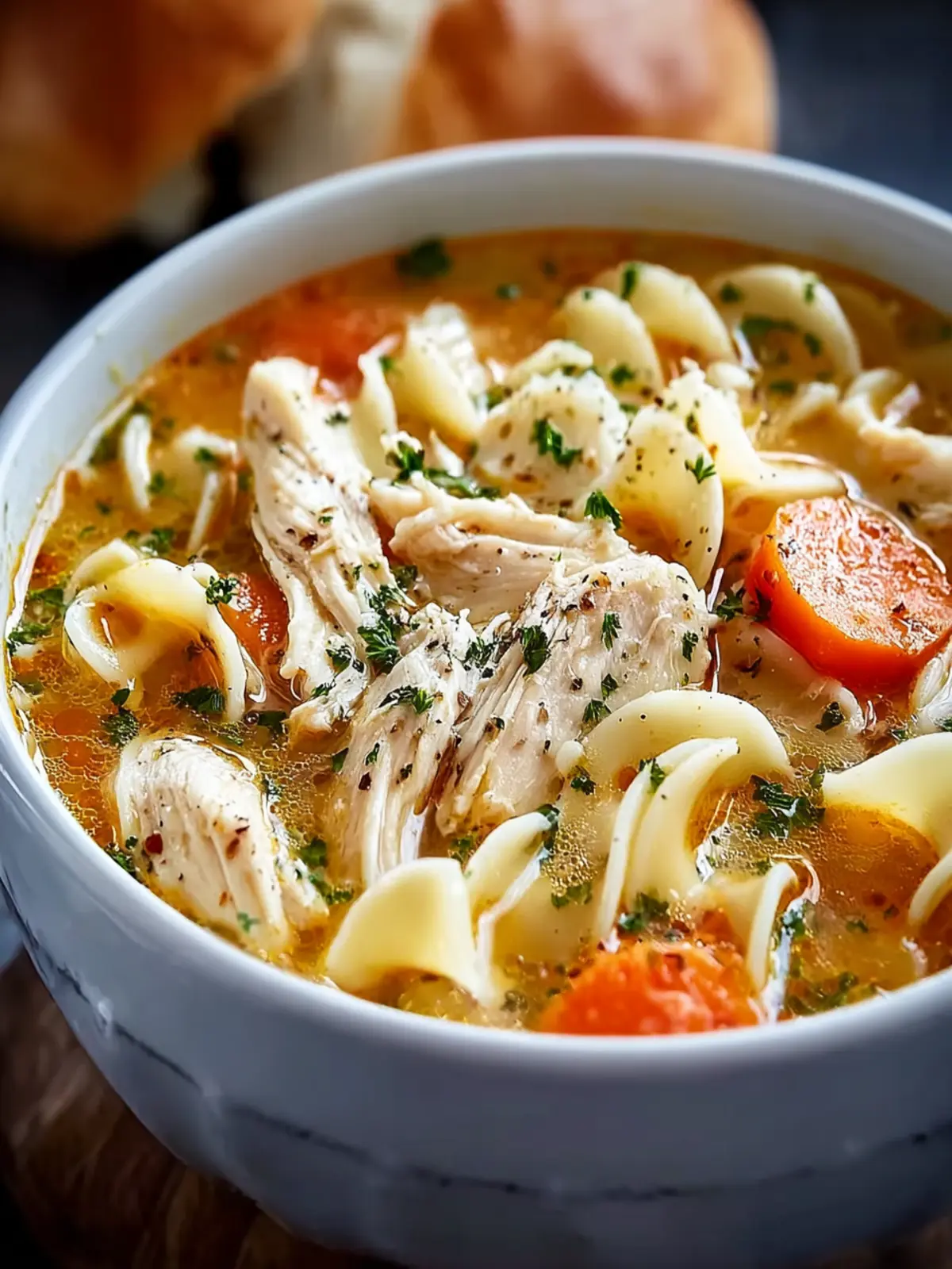 Homemade Crockpot Chicken Noodle Soup: An Incredible Ultimate Recipe First Image