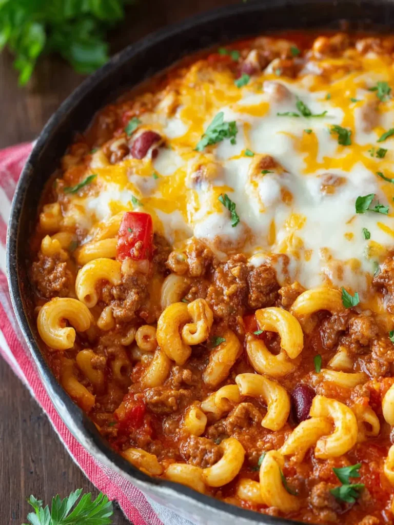 Chili Macaroni Casserole First Image
