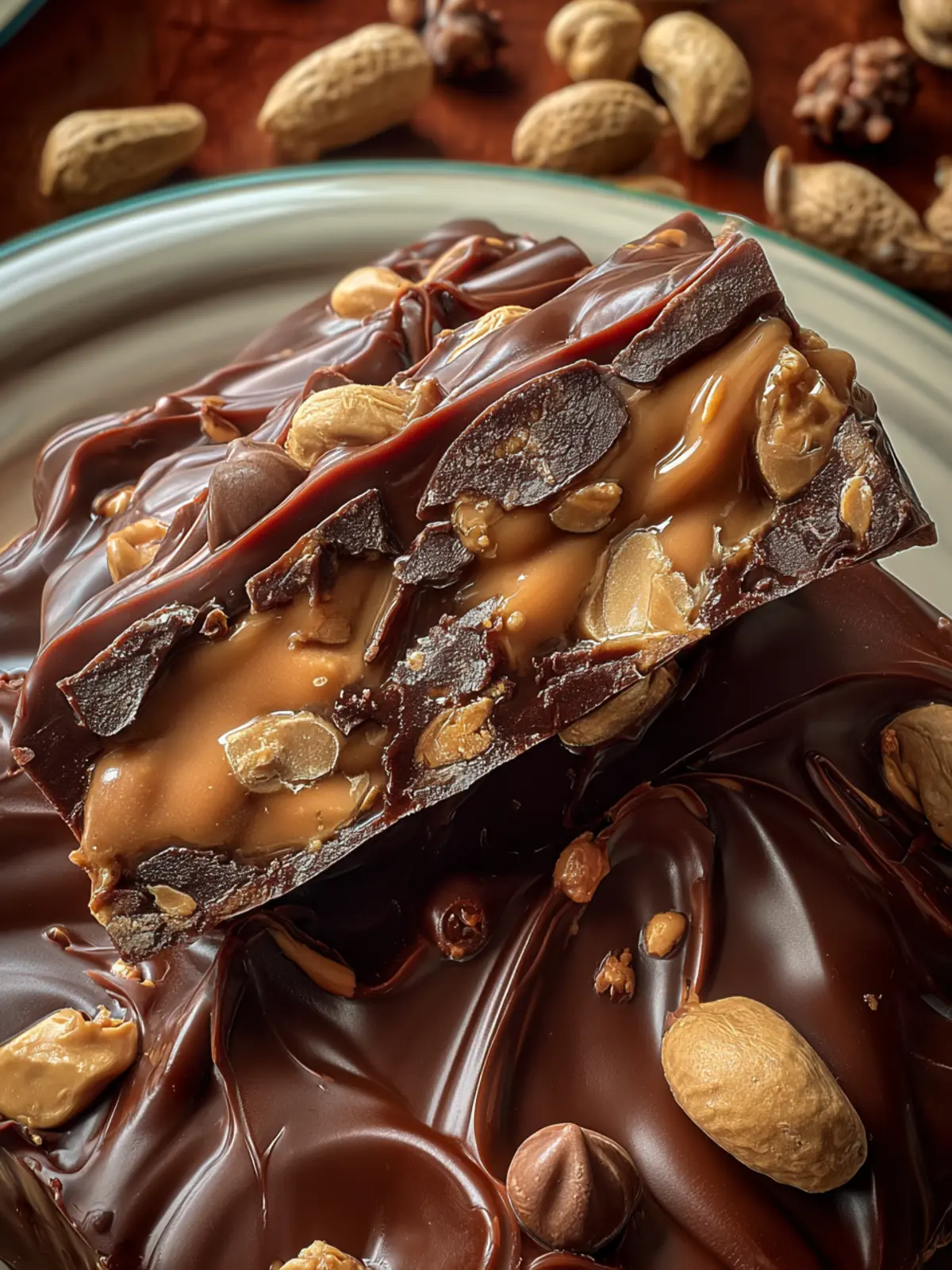 Irresistible Chocolate Peanut Butter Crockpot Candy Recipe First Image