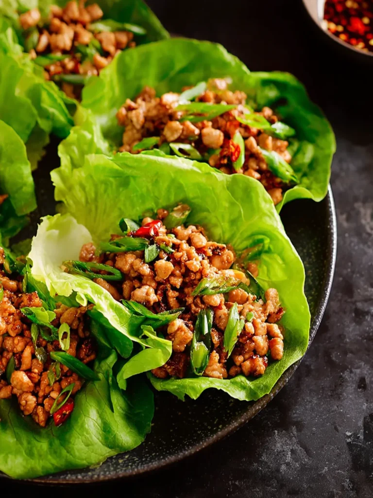 Crunchy PF Changs Lettuce Wraps Recipe First Image