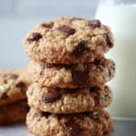Healthy Oatmeal Chocolate Chip Cookies First Image