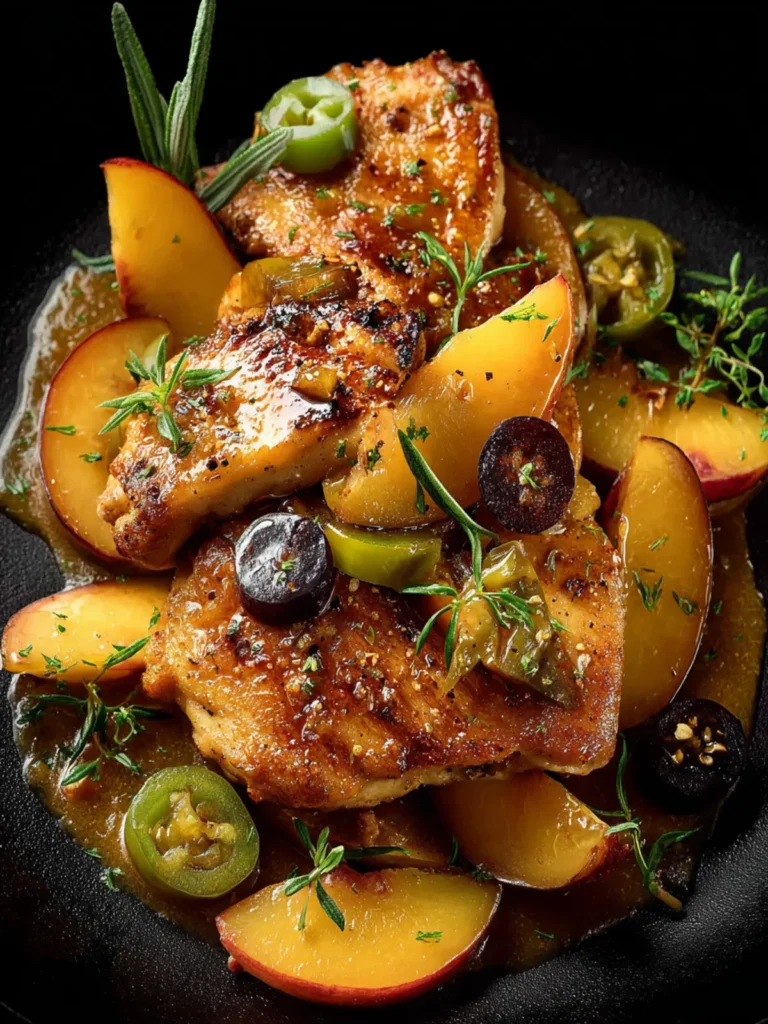 Jalapeno Peach Chicken First Image