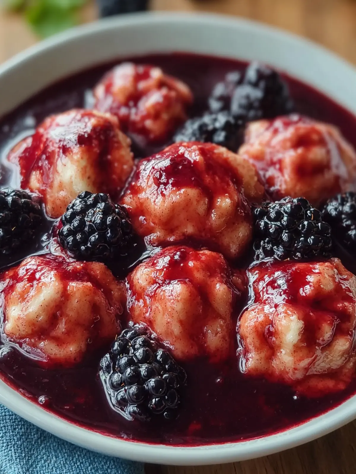 Blackberry Dumplings First Image