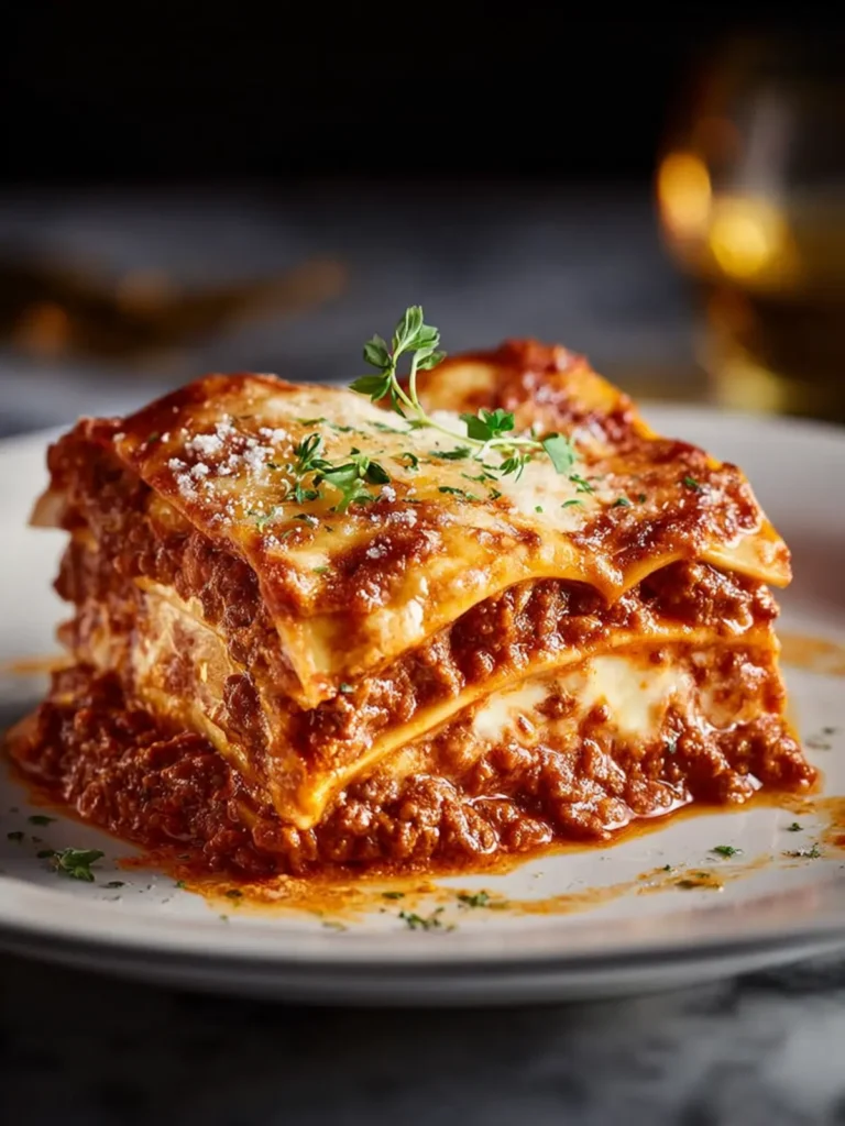 Ultimate Comfort: Classic Meat Lasagna That Feels Like Home First Image