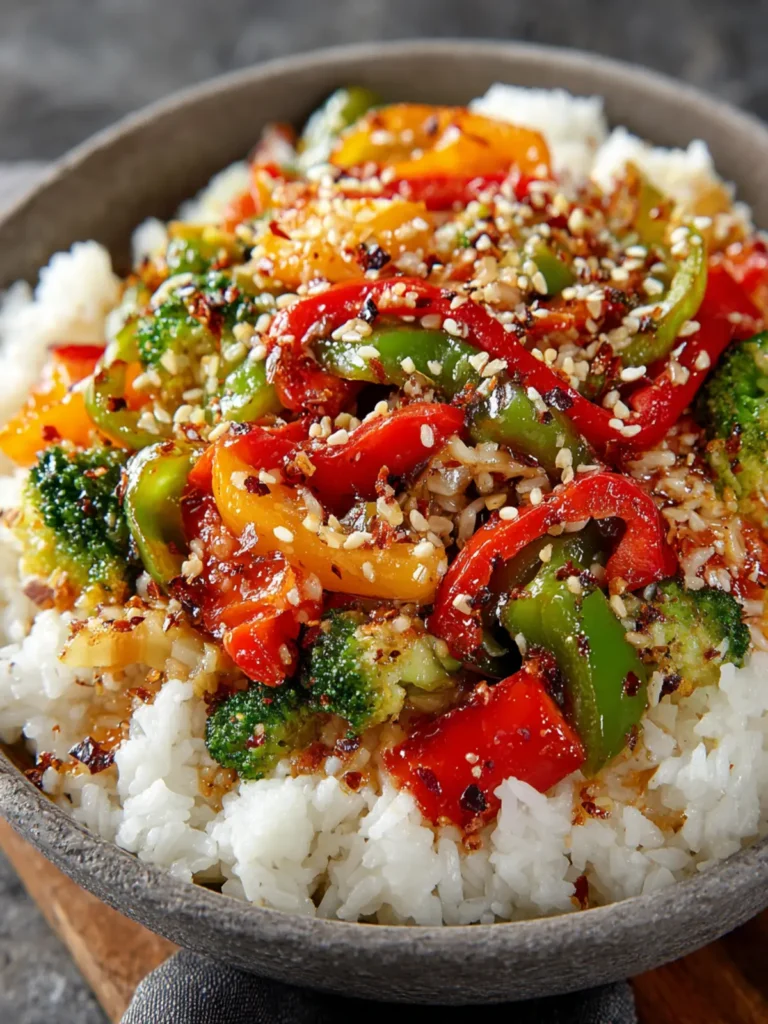 Colorful Bell Pepper Vegetable Stir-Fry : Fast, Fresh & Flavor-Packed First Image