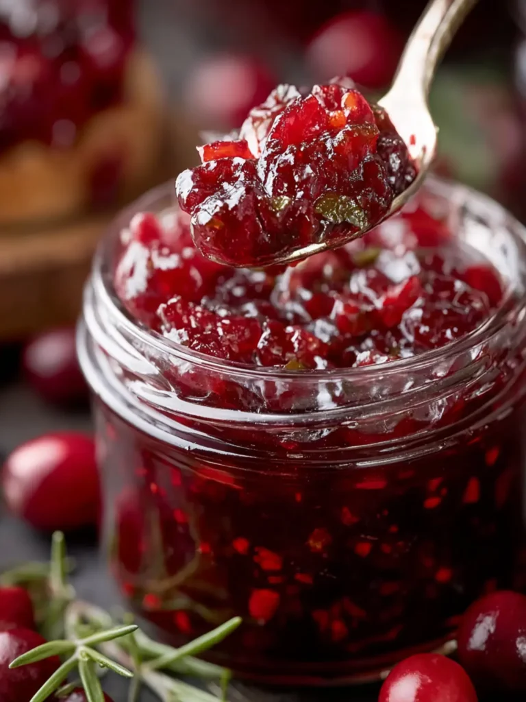 Hot Pepper Cranberry Jam: A Sweet and Spicy Holiday Favorite First Image