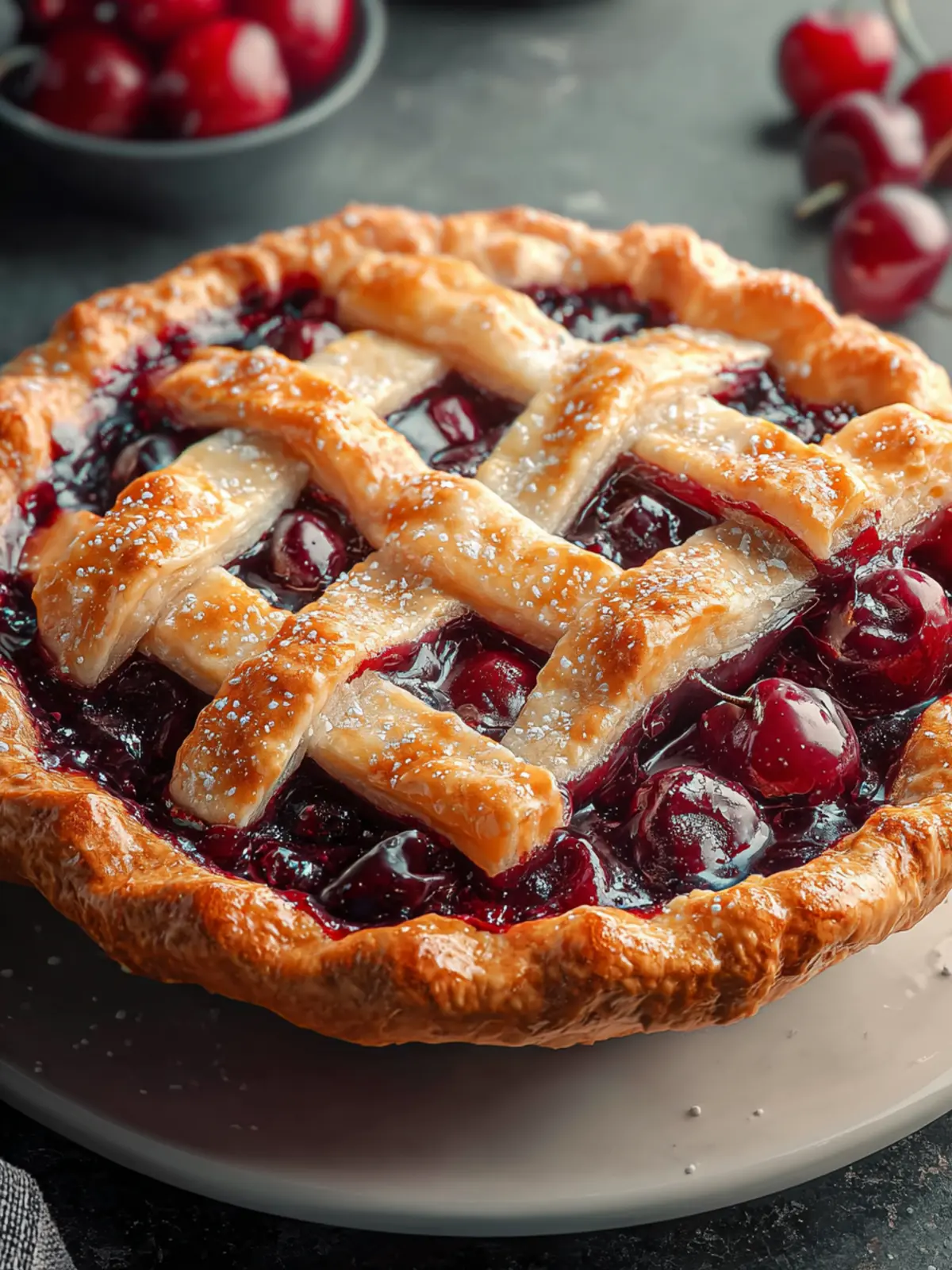 Irresistible Cherry Pie Recipe for Sweet Celebrations First Image