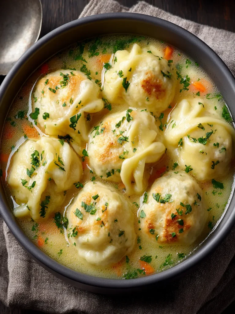 Drop Dumplings for Soup : Fluffy, Herby, and the Perfect Soup Topper First Image