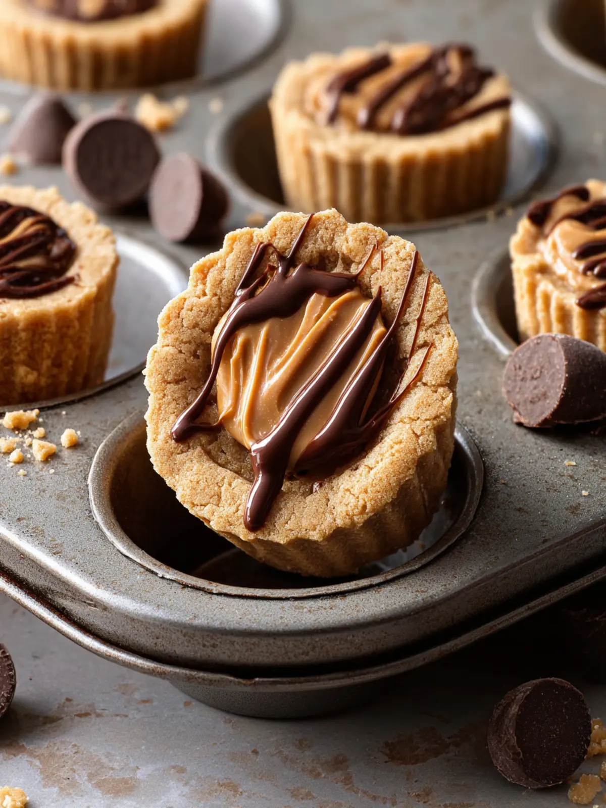 Peanut Butter Cookie Cups (Small Batch) First Image