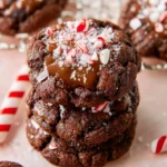 Chocolate Peppermint Cookies First Image
