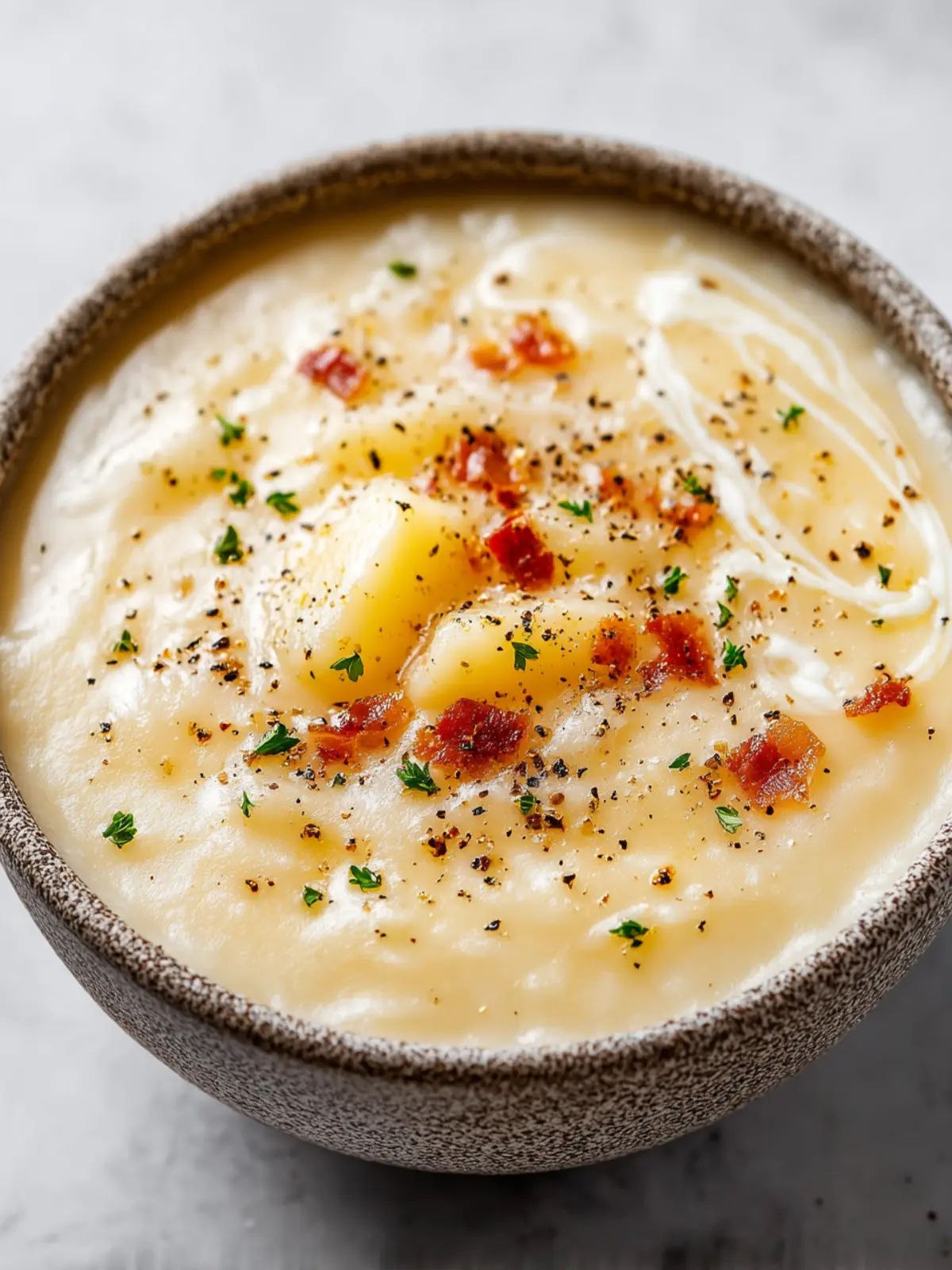 Old-fashioned Potato Soup Recipe: Simple, Creamy, And Comforting! First Image