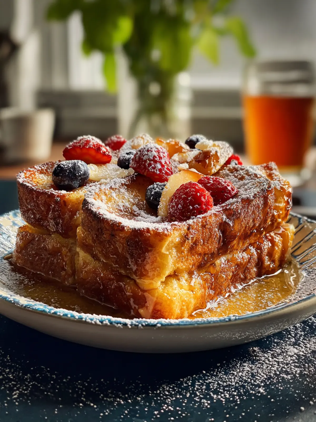 Irresistible Overnight Baked French Toast Recipe First Image