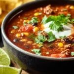 The Coziest Taco Soup: A Hearty Family Favorite Recipe First Image
