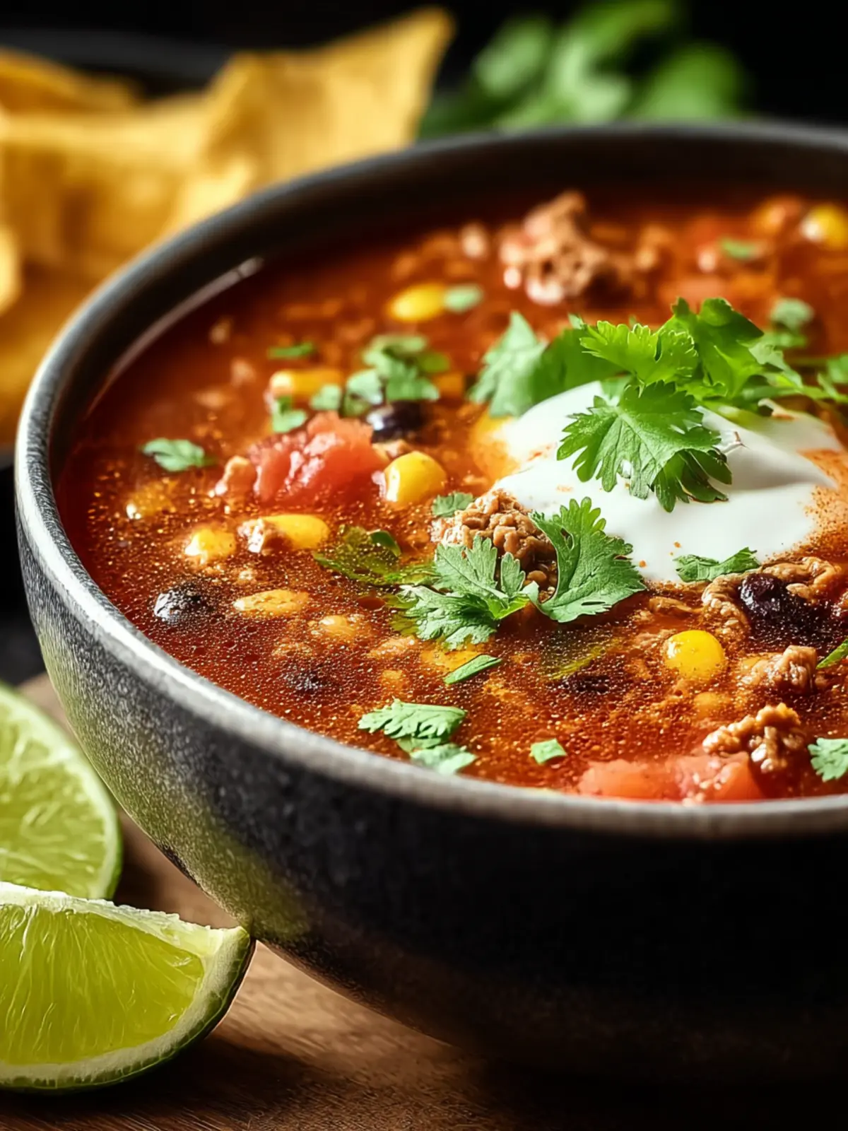 The Coziest Taco Soup: A Hearty Family Favorite Recipe First Image