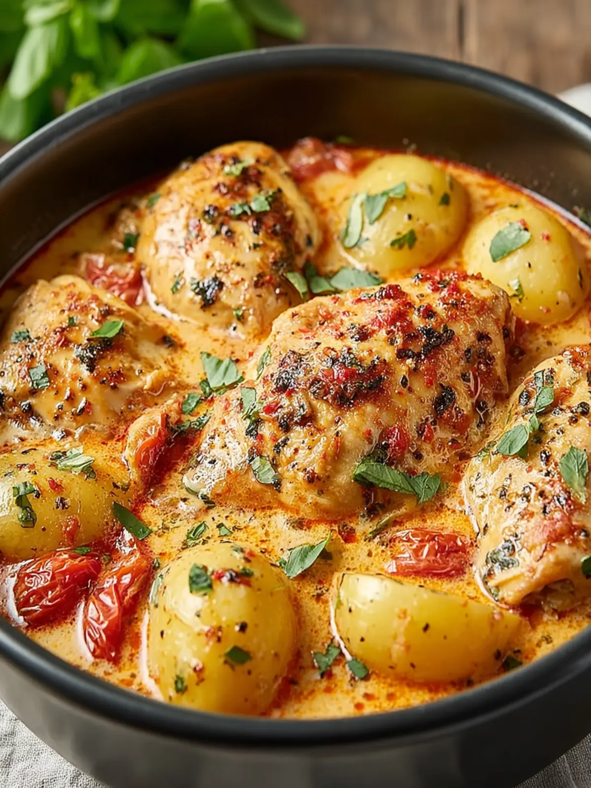 Easy Crockpot Marry Me Chicken Recipe! First Image