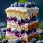 Dreamy Blueberry Shortcake Cake: Irresistible Recipe Inside! First Image
