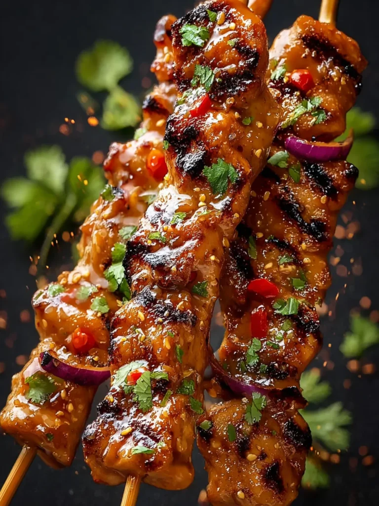 Bang Bang Chicken Skewers First Image