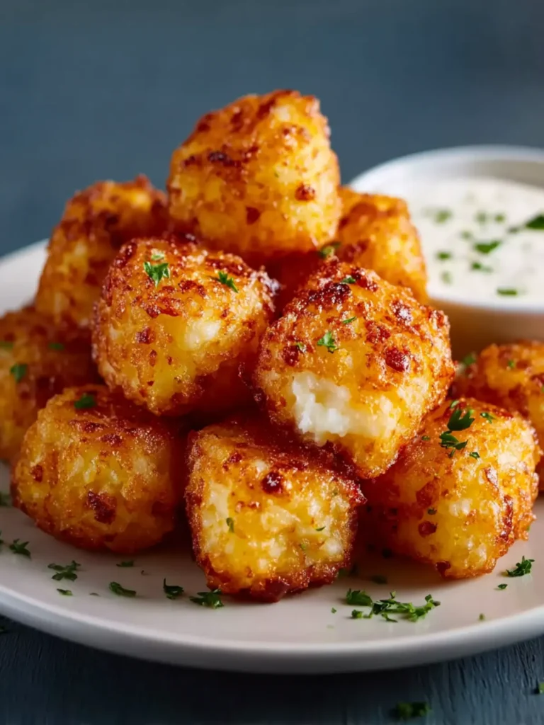 Two Ingredient Cottage Cheese Tots First Image