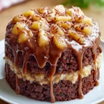 German Chocolate Cake {With Cake Mix} First Image