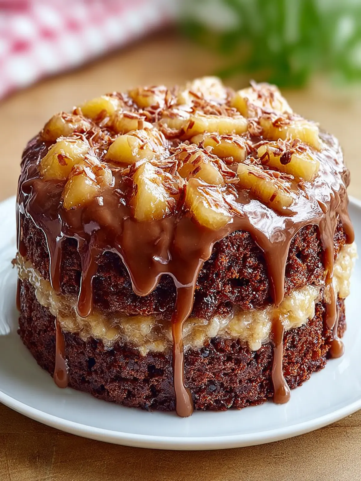 German Chocolate Cake {With Cake Mix} First Image