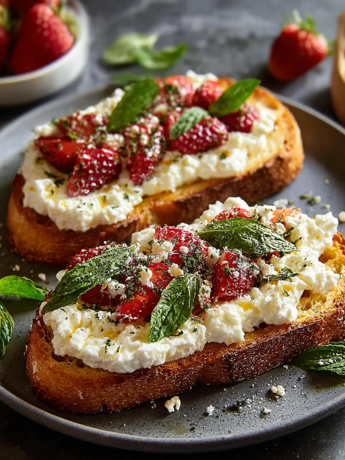 Delicious Cottage Cheese Toast: Quick & Healthy Snack Ideas First Image