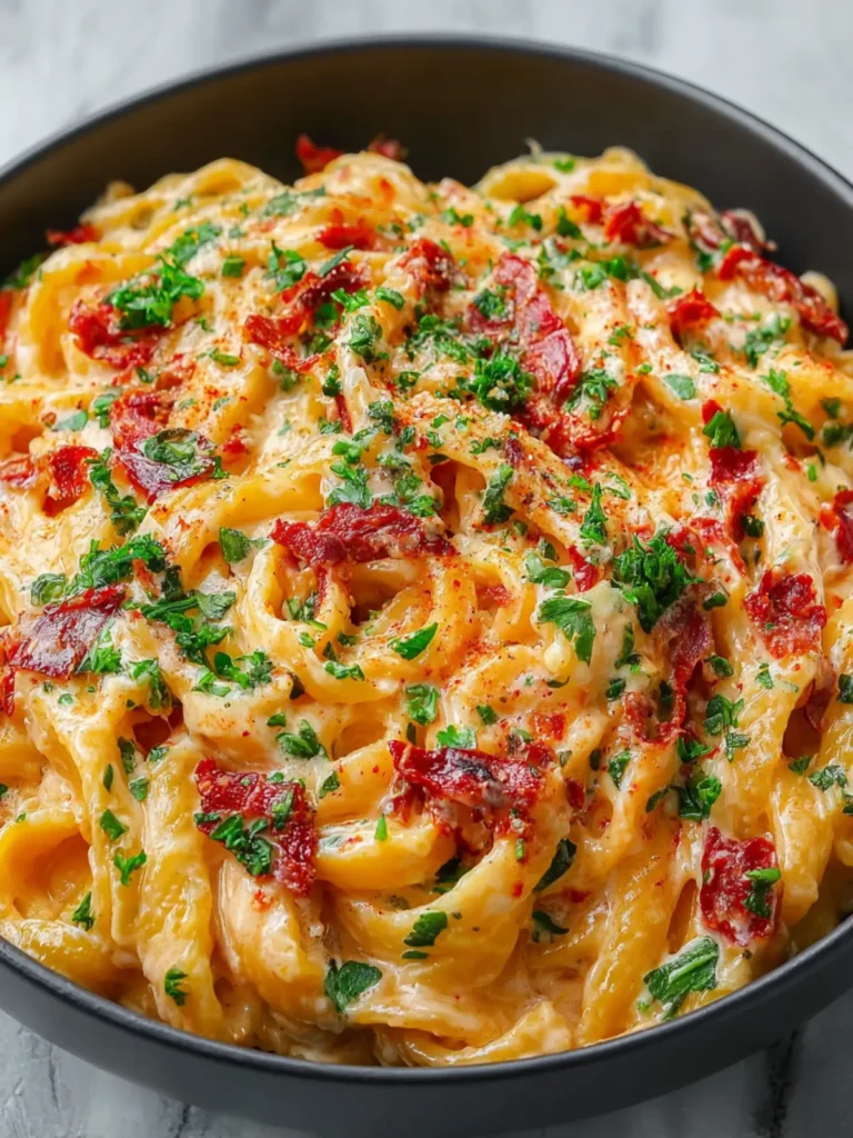 This Sun-Dried Tomato Pasta Will Make You Ghost Your Regular Mac & Cheese! First Image