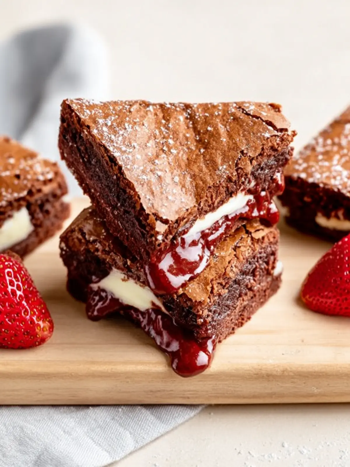 Small Batch Brownies (Loaf Pan Brownies) First Image