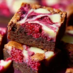 Indulge in Raspberry White Chocolate Swirl Brookies First Image