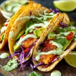 Crispy Fish Tacos with Avocado Crema - A Flavor Fiesta! First Image