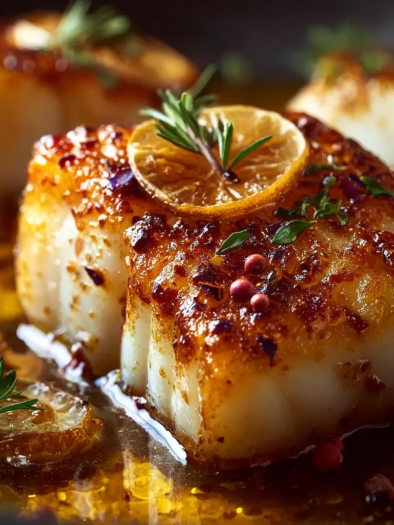 Baked Honey Marinated Cod First Image