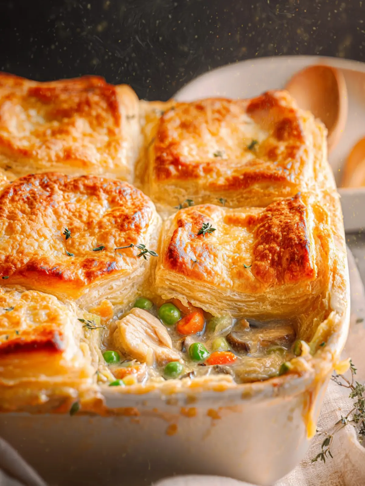 Chicken Pot Pie Casserole First Image