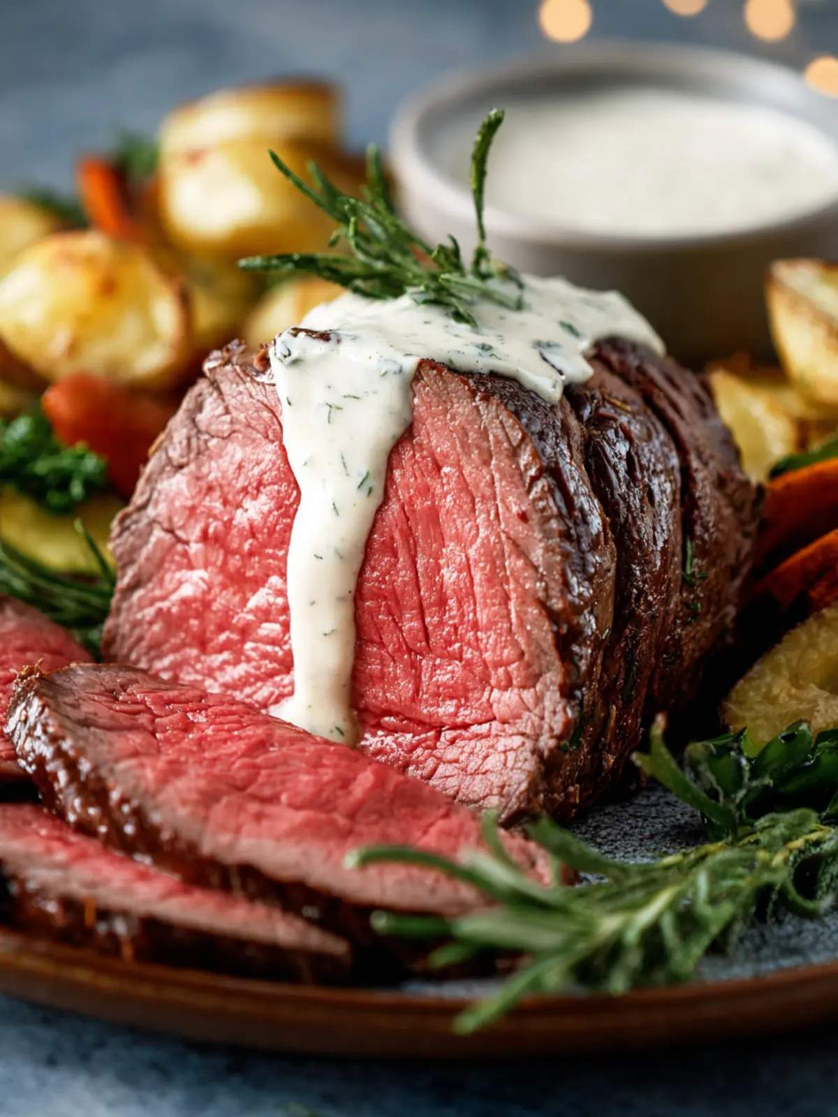 Roast Beef Tenderloin with Horseradish Sauce: The Ultimate Holiday Main Dish First Image