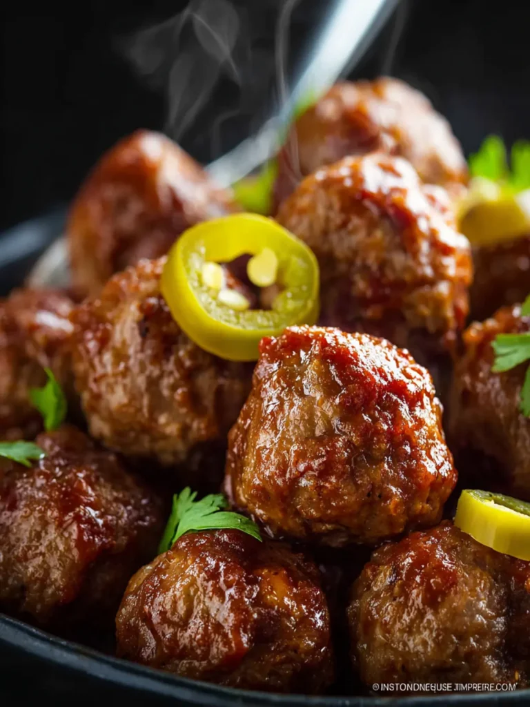 Crock Pot Mississippi Meatballs First Image