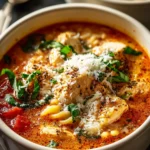Crockpot Chicken Parmesan Soup: Easy Comfort Food Delight First Image