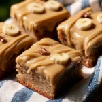 Irresistible Banana Bread Bars with Salted-Toffee Icing First Image
