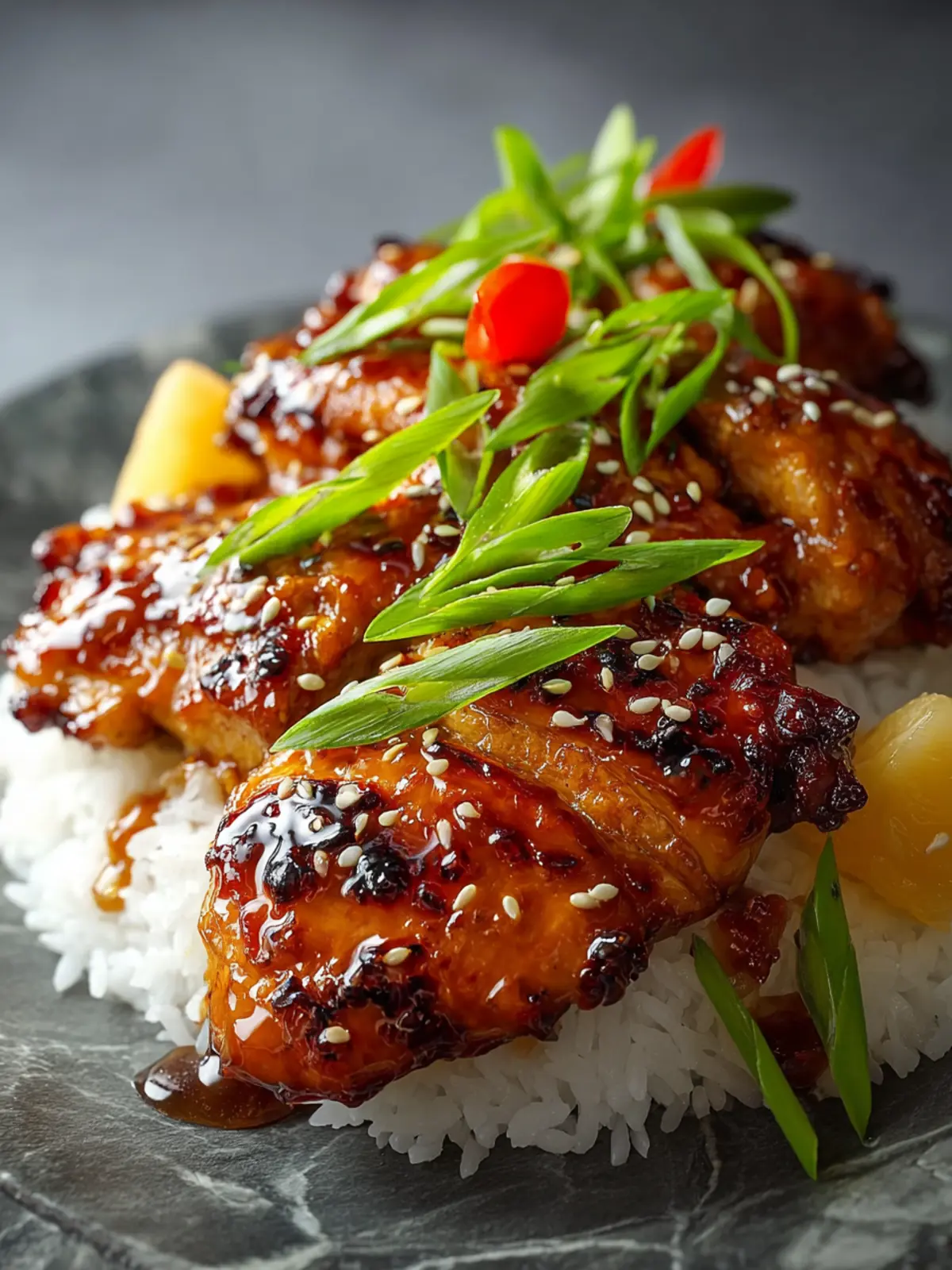 Hawaiian Teriyaki Chicken First Image