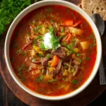 Beef and Cabbage Soup (Shchi) First Image