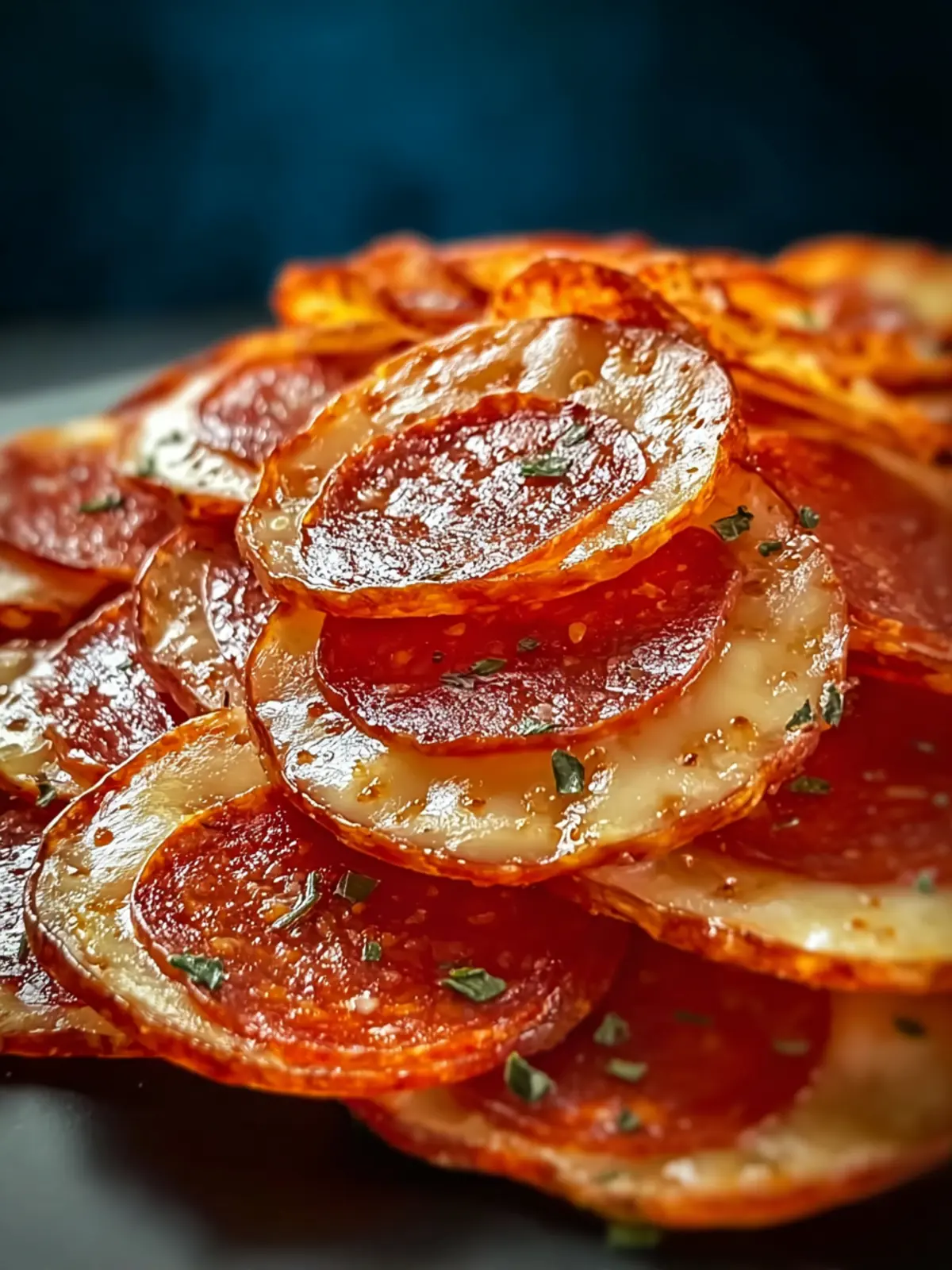 Pepperoni Cheese Crisps: Your New Go-To Keto Snack Delight First Image