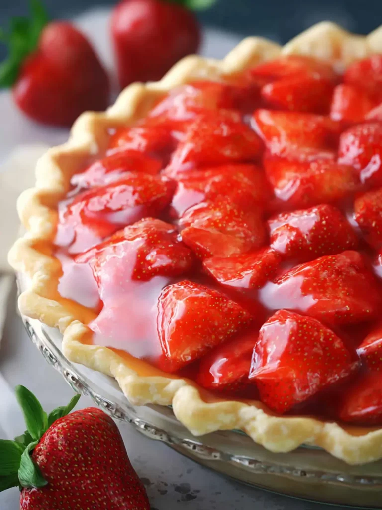 Fresh Strawberry Pie First Image