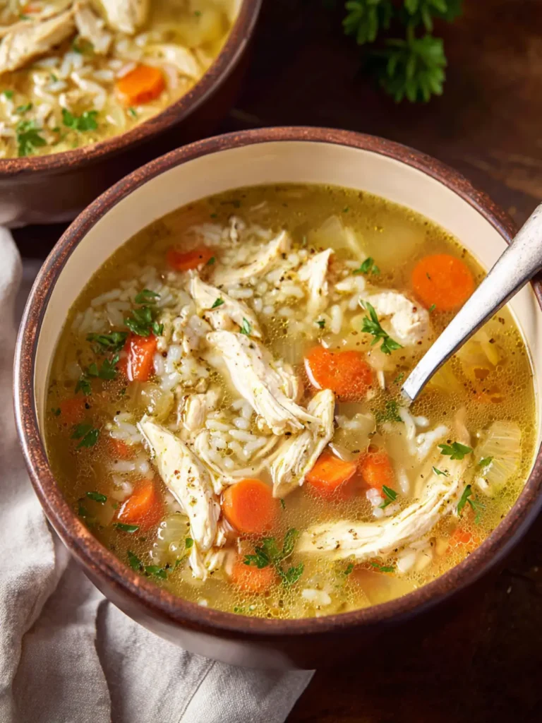 Chicken and Rice Soup First Image