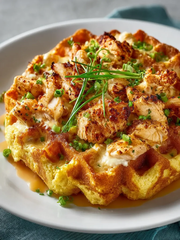 Delicious Chicken and Waffles Casserole Recipe to Delight! First Image