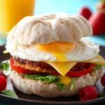 Vegetarian Breakfast Sandwich First Image