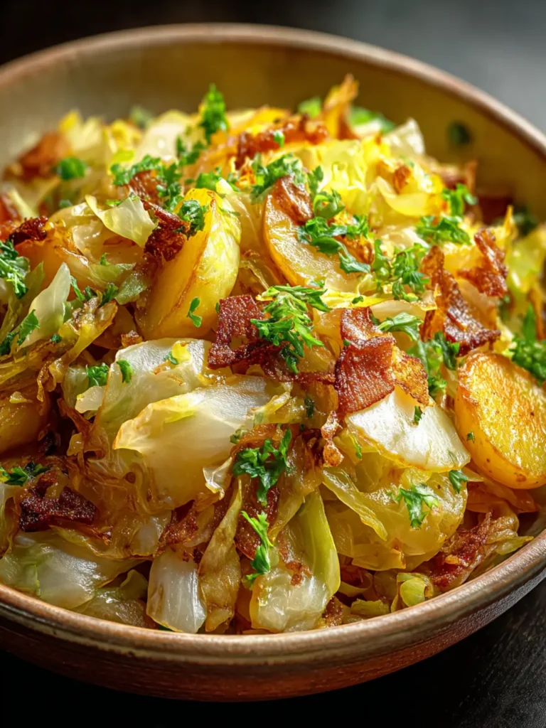 Savory Fried Cabbage and Potatoes Recipe to Savor First Image