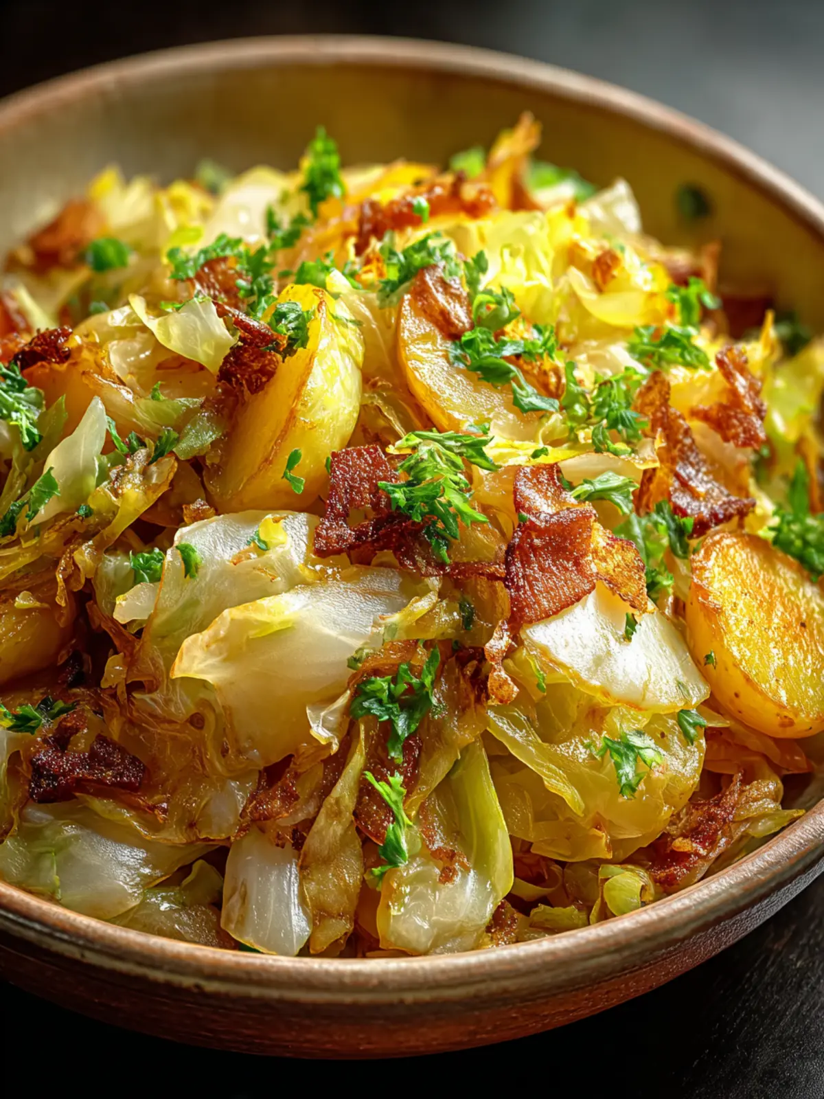 Savory Fried Cabbage and Potatoes Recipe to Savor First Image